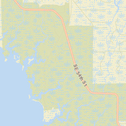 Shired Island Florida Street Map