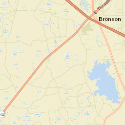 Bronson Florida Street Map