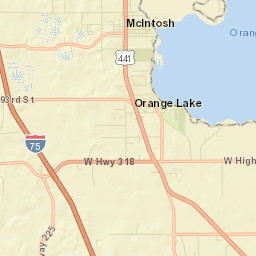 South Side Florida Street Map