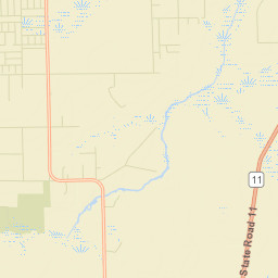 New Run Florida Street Map