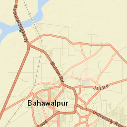 Bahawalpur Street Map