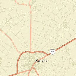 Kairana Street Map
