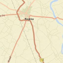 Nagina Street Map