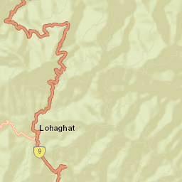 Lohaghat Street Map
