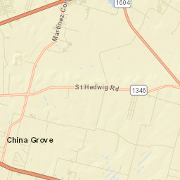 China Grove Street Map