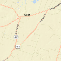 Gonzales County Street Map
