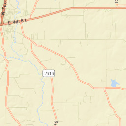 Lavaca County Street Map