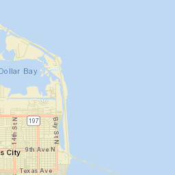 Texas City Street Map