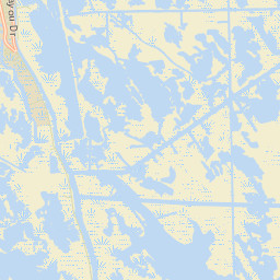 Golden Meadow Street Map