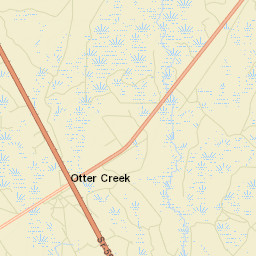 Otter Creek Florida Street Map