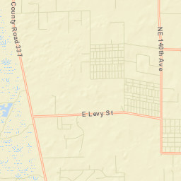 Williston Highlands Florida Street Map