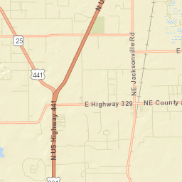 12190 Northeast 8th Avenue Ocala FL Street Map