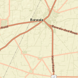 Barwala Street Map