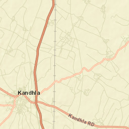 Kandhla Street Map