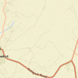 Sherkot Street Map