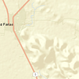 Gómez Farías Street Map
