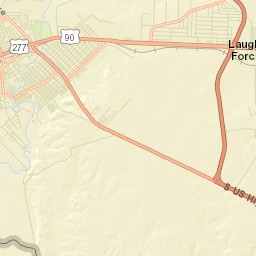 Val Verde Park Street Map