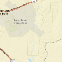 Laughlin Air Force Base Street Map