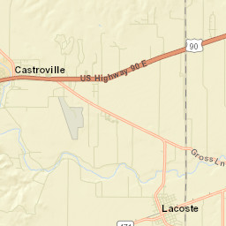 La Coste Street Map