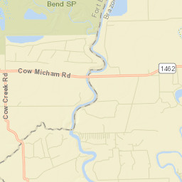 Farm to Market 1462, Damon, TX 77430, USA Street Map