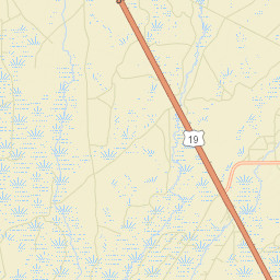 Gulf Hammock Florida Street Map