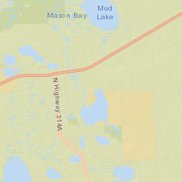 Cedar Creek Florida Street Map