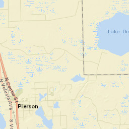 Pierson Florida Street Map