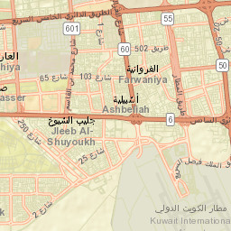 Al Farwānīyah Street Map