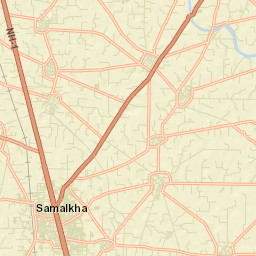 Samalkha Street Map