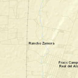 Estación Zamora Street Map