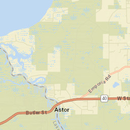 Volusia Florida Street Map