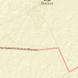 Marādah Street Map