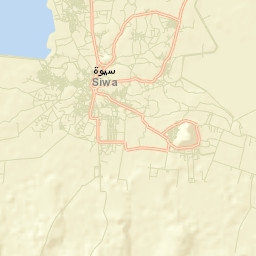Siwa Oasis Street Map