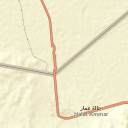 Halat Ammar Street Map