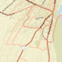 Haldwani Street Map