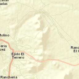 El Terrero Street Map