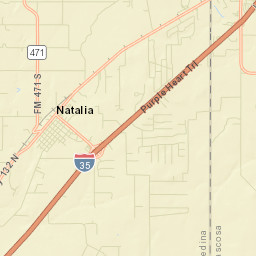 Natalia Street Map