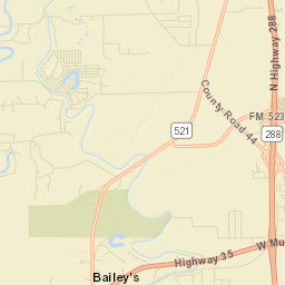 Holiday Lakes Street Map