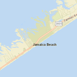 Jamaica Beach Street Map