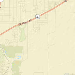 Rainbow Falls Florida Street Map