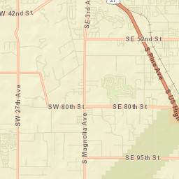 Santos Florida Street Map