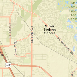 Montague Florida Street Map
