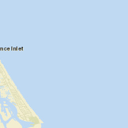 Ponce Inlet Florida Street Map
