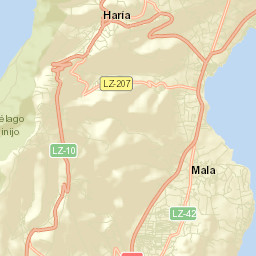 Punta de Mujeres Street Map