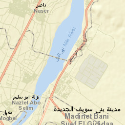 Būsh Street Map