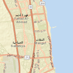 Al Manqaf Street Map