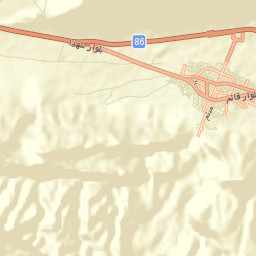Estahban Street Map