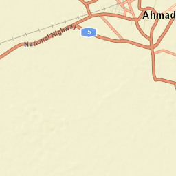 Ahmedpur East Street Map