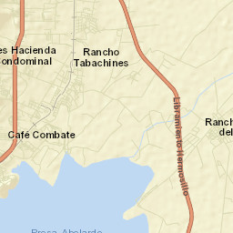 La Victoria Street Map