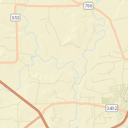 DeWitt County Street Map